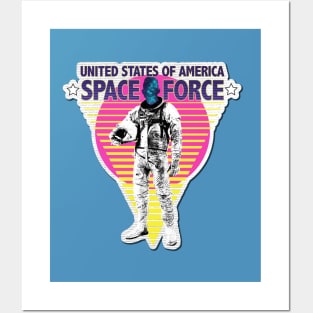 Space Force America Posters and Art